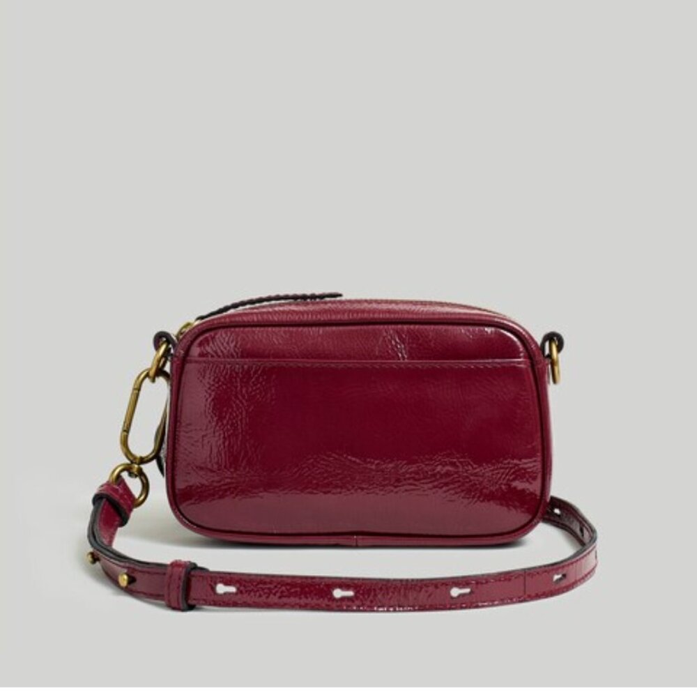 NWT Madewell The Leather Carabiner Mini Crossbody Bag